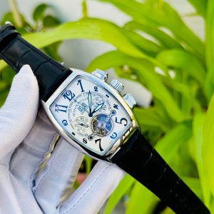 Muller Luxury Tourbillon Watch for Men | Automatic & Quartz | 3Bar Waterproof | Stylish Date Display